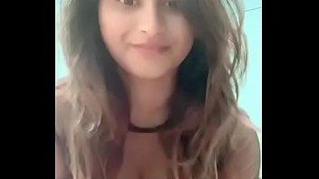 Beautiful Indian girl stripe tease for fans on her birthday