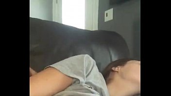 Daughter giving blowjob to his father