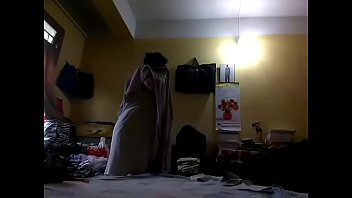 Dipali caught changing, ass gets shown