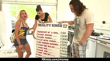 Amateur girl accepts cash for sex from stranger 3