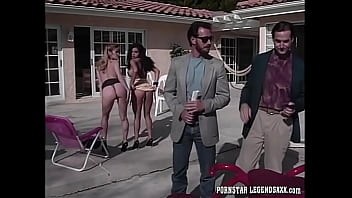 Classic outdoor dyke porn with Alicia Rio and Tiffany Mynx