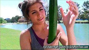 Natalie ftvsolo golfing park cucumber deep