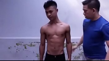 Nipples passion for Asian boy