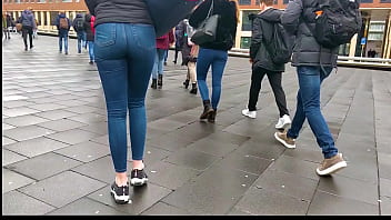 Fat Ass In Tight Jeans Candid Teen