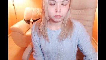 Confused Depressed Blonde Bitch is Waiting for Your Cum on Her Beautiful Face