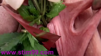 Nettles in Peehole Urethral Insertion Nettles & Fisting Cunt