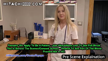 Don't Tell Doc I Cum On The Clock! Nurse Stacy Shepard Sneaks Into Exam Room, Masturbates With Magic Wand At HitachiHoes.com!
