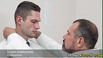 Gay mormon rides cock raw